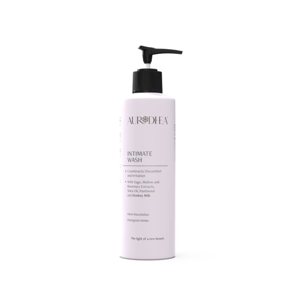 Intim-Waschlotion mit Eselsmilch - 260 ml Angereichert mit Sheaöl, Panthenol & Extrakten aus Salbei, Rosmarin und Malve